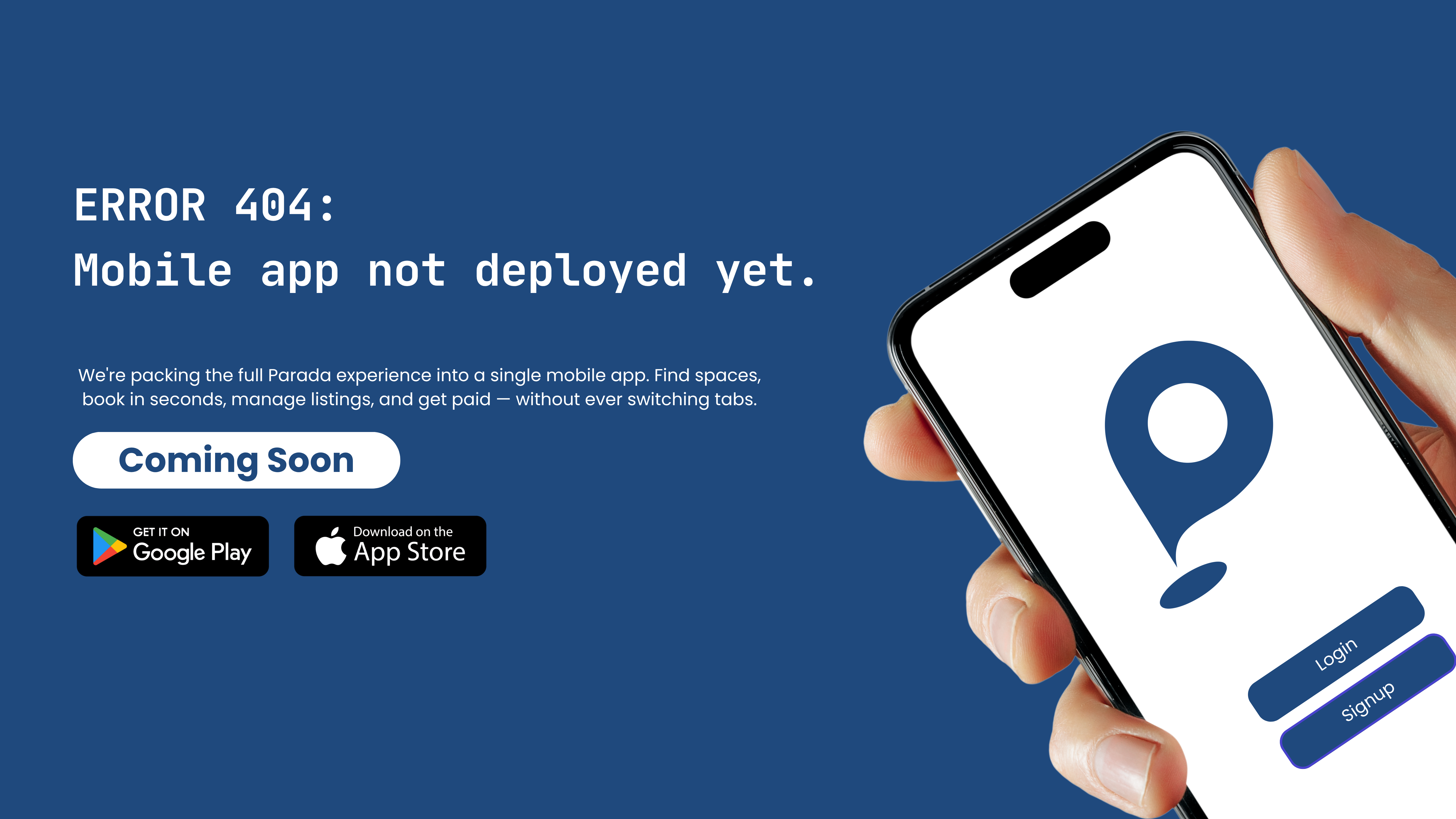 The Parada Superapp — Coming Soon
